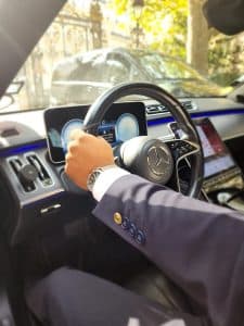 Chauffeur VTC à Paris - transport professionel de personne
